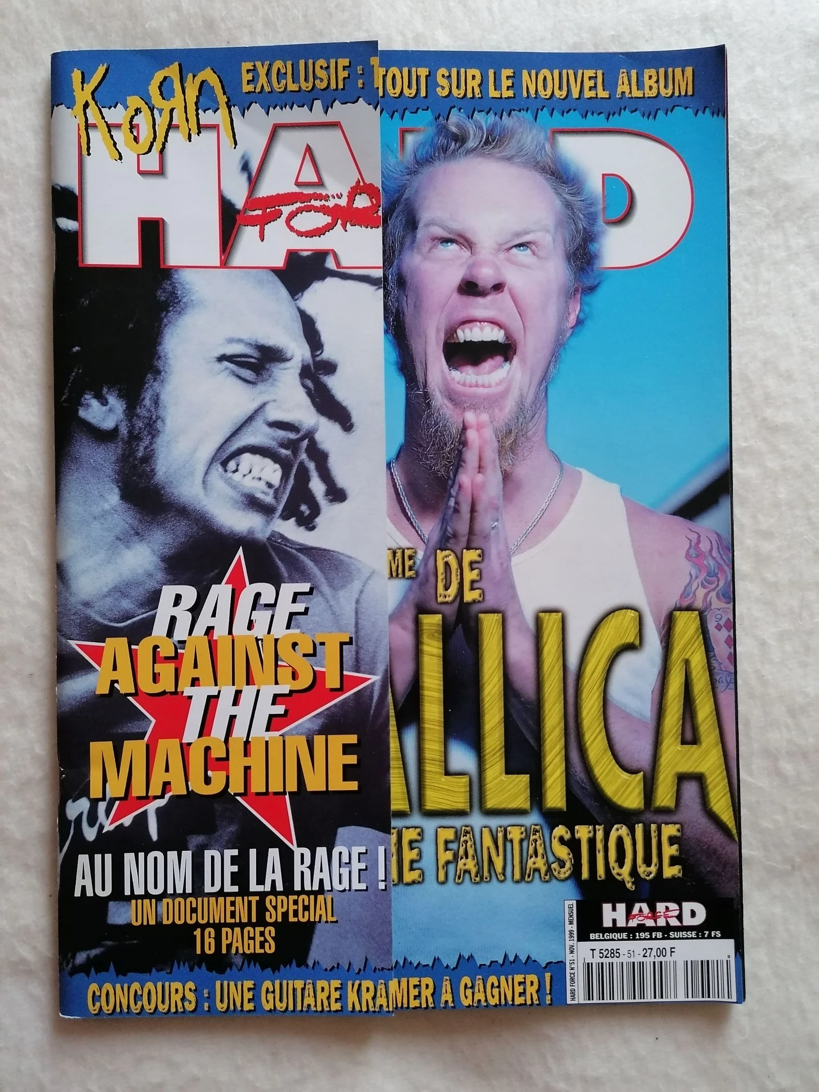 Magazine Hard Force 1999 Metallica 